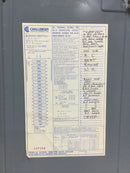 Challenger SL20(40-40)CT 200 Amp 120/240V 1 Phase 3 Wire Panel Cover 37 1/8" x 15 1/8"