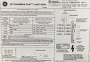 GE TLM812RCU2P 125 Amp 8 Space 240V Load Center Door Cover 21 3/8" x 12 7/8"
