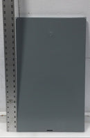 GE TLM812RCU2P 125 Amp 8 Space 240V Load Center Door Cover 21 3/8" x 12 7/8"