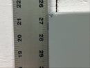 GE TLM812RCU2P 125 Amp 8 Space 240V Load Center Door Cover 21 3/8" x 12 7/8"