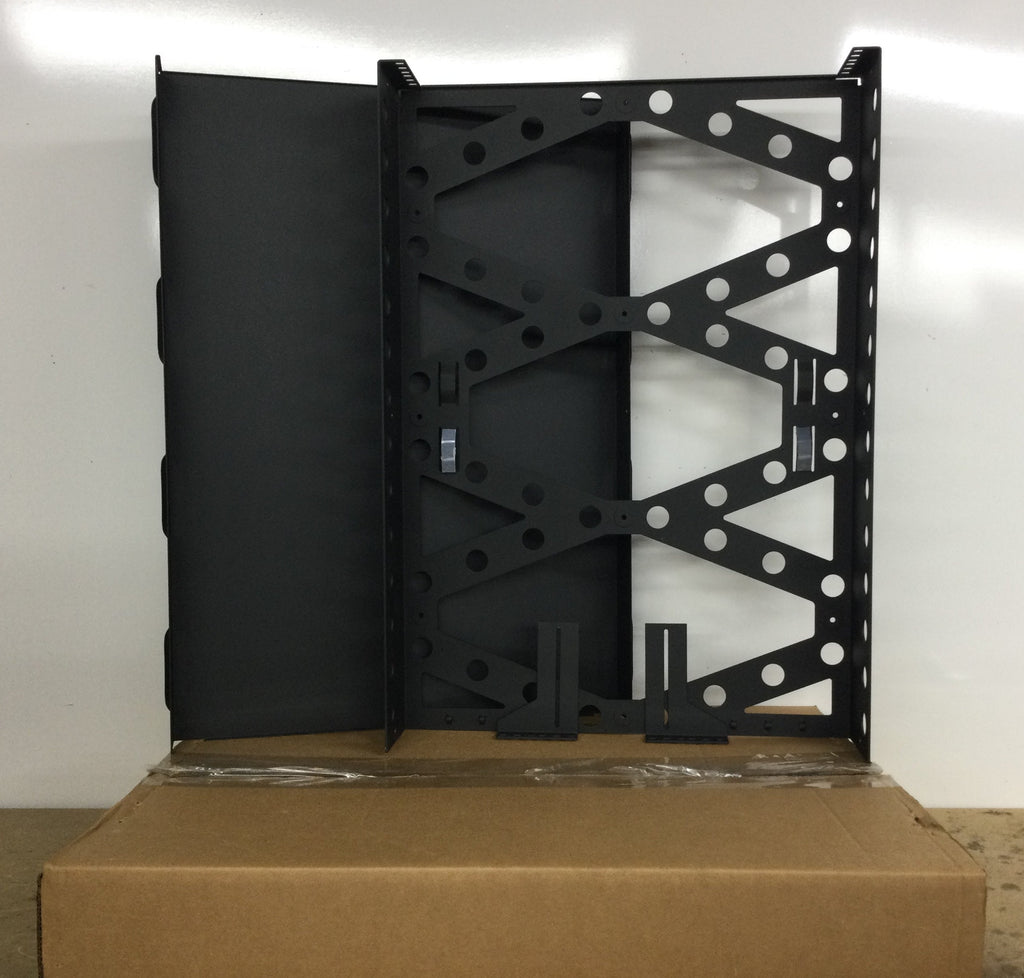 Wall Rack Solution Rack Solutions 2URACK-110 2U Covered Vertical Wall Mount Rack 20