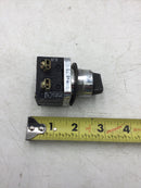 Furnas Electric BJS1B Oil Tight 3 Position Selector Switch