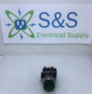 Cutler-Hammer 10250T/91000T Contact Block with Green Power On Indicator Light