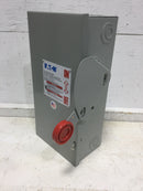 Eaton DH321NGK 30 Amp 3 Phase 120/240V Fused Heavy Duty Safety Switch