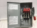 Eaton DH321NGK 30 Amp 3 Phase 120/240V Fused Heavy Duty Safety Switch