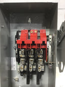 Eaton DH321NGK 30 Amp 3 Phase 120/240V Fused Heavy Duty Safety Switch