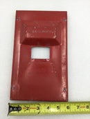 Federal Pacific L060-0204F,S  Cover Only 60 Amp 1320/240V 2 or 3 Wire 9 7/8" x 6"