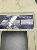 Square D QO 6-12 Series L5 Dead Front Only 100 Amp 120/240V 11 1/8" x 8 5/8"