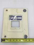 Square D QO 6-12 Series L5 Dead Front Only 100 Amp 120/240V 11 1/8" x 8 5/8"