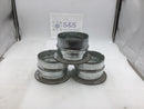 Lot of 3 Imperial GVL0126-A 6" Airtight Adhesive Duct Take Off 30 Guage Galvanized Steel