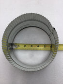 Lot of 3 Imperial GVL0126-A 6" Airtight Adhesive Duct Take Off 30 Guage Galvanized Steel