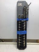 Square D QON40MW225 225 Amp 20 Space/40 Circuit 120/240 VAC Load Center Guts Only 6" X 29"