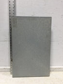 Siemens PW1624L1125CU Hinged Panelboard Cover/Door Only 125 Amp 120/240V 24 Space Nema 3R 23 1/8" x 14 5/8"