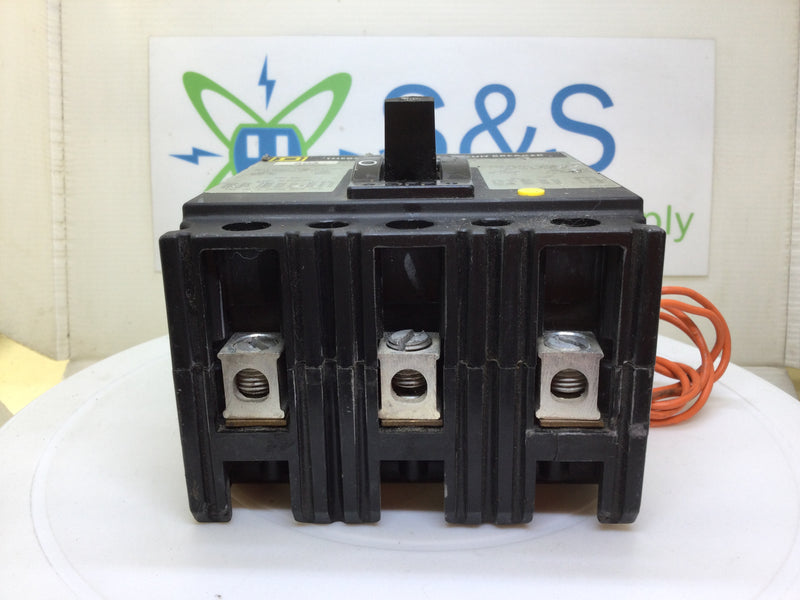 Square D FCL34050G 50 Amp 3 Pole 480V Circuit Breaker w/Shunt Trip