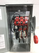 Eaton Cutler-Hammer DH262NRK Fusible Safety Switch 60 Amp 600v 2 Pole