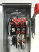 Eaton Cutler-Hammer DH262NRK Fusible Safety Switch 60 Amp 600v 2 Pole