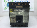 Square D FAP3605016M 50 Amp 3 Pole 600VAC Mag-Gard Adjustable Instantaneous Trip Circuit Breaker