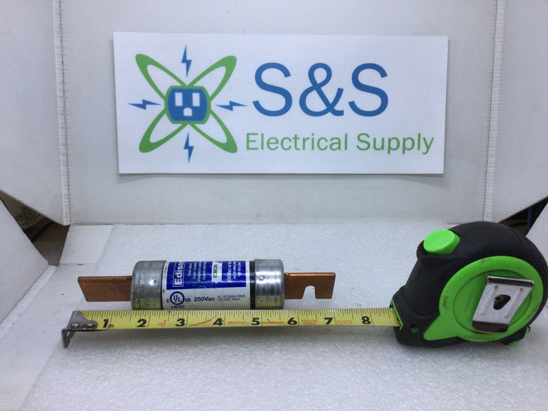 Edison ECNR200 200 Amp 250V or Less Time Delay Dual Element Current Limiting Class RF5 Fuse