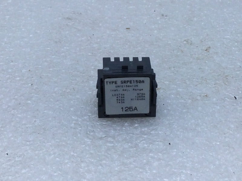 General Electric SRPE150A125 Spectra Circuit Breaker Trip Unit 125 Amp