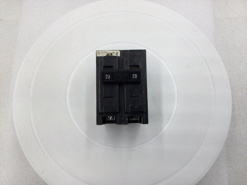 Cutler-Hammer QBHW2020H 20 Amp 2 Pole 240v 22ka QUICKLAG Circuit Breaker