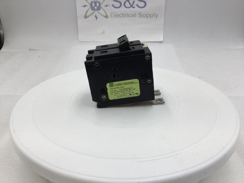 Cutler-Hammer QBHW2020H 20 Amp 2 Pole 240v 22ka QUICKLAG Circuit Breaker