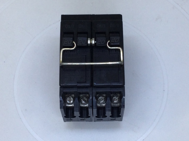 Challenger A2020CT 20 Amp 2 Pole 120/240V Quad Circuit Breaker