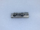Ilsco 8 Position 6-14 AWG Grounding Bar 2 3/4" x 5/8"
