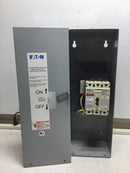 Eaton SFDN225 Nema 1 Indoor Circuit Breaker Enclosure with 225 Amp 3 Pole HFD Breaker and Shunt Trip
