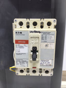 Eaton SFDN225 Nema 1 Indoor Circuit Breaker Enclosure with 225 Amp 3 Pole HFD Breaker and Shunt Trip
