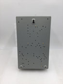 Eaton ECL03C1A6A 30 Amp 6 Pole Enclosed Lighting Contactor 120-660 VAC with 480 VAC Coil