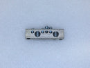 Ilsco 6 Position 6-14 AWG Grounding Bar 2 1/2" x 5/8"