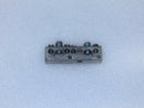 Ilsco 7 Position 6-14 AWG Grounding Bar 2 3/8" x 5/8"