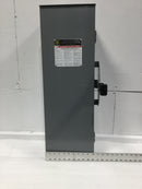 Square D DTU223RB 2 Pole 100 Amp 240 VAC Double Throw Enclosed Outdoor Rated Transfer Switch