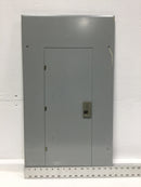 General Electric TLM2412C Panel Cover/Door Only w/Main 24 Space 125Amp 120/240V 27 7/8" x 15 3/8"