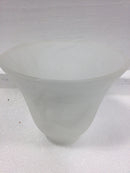 Ceiling Fan Light Covers, Bell Shaped Glass Shade Ceiling Fan Replacement Globes -  - 5" X 5 1/2" - LOT of 13