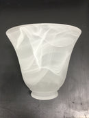 Ceiling Fan Light Covers, Bell Shaped Glass Shade Ceiling Fan Replacement Globes -  - 5" X 5 1/2" - LOT of 13