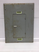 Federal Pacific X125-1224C 125A 20 Space 120/240V Panel Door 20 5/8" x 15 3/8"
