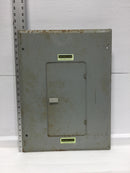 Federal Pacific X125-1224C 125A 20 Space 120/240V Panel Door 20 5/8" x 15 3/8"