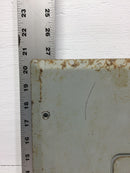 Federal Pacific X125-1224C 125A 20 Space 120/240V Panel Door 20 5/8" x 15 3/8"