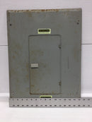 Federal Pacific X125-1224C 125A 20 Space 120/240V Panel Door 20 5/8" x 15 3/8"