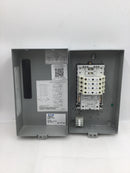 Eaton ECC03C1A4A 30 Amp 4 Pole Lighting Contactor Series 120-600 VAC with 120 VAC Coil