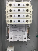 Eaton ECC03C1A4A 30 Amp 4 Pole Lighting Contactor Series 120-600 VAC with 120 VAC Coil