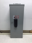 Eaton ECCVH100R 2-Pole Outdoor Front Operable Circuit Breaker Enclosure 240 VAC with CCVH2100 100 Amp Breaker