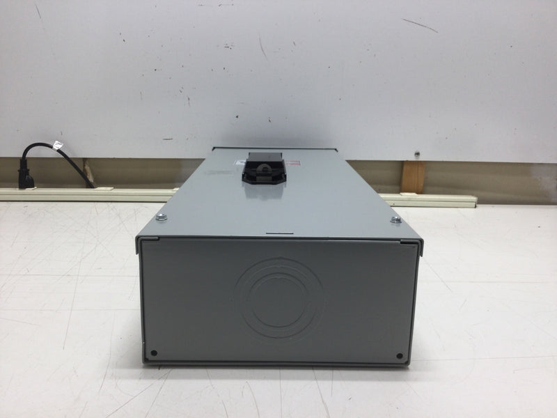 Eaton ECCVH100R 2-Pole Outdoor Front Operable Circuit Breaker Enclosure 240 VAC with CCVH2100 100 Amp Breaker