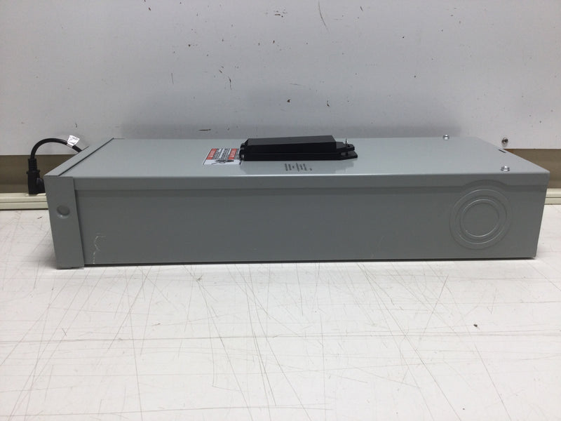 Eaton ECCVH100R 2-Pole Outdoor Front Operable Circuit Breaker Enclosure 240 VAC with CCVH2100 100 Amp Breaker