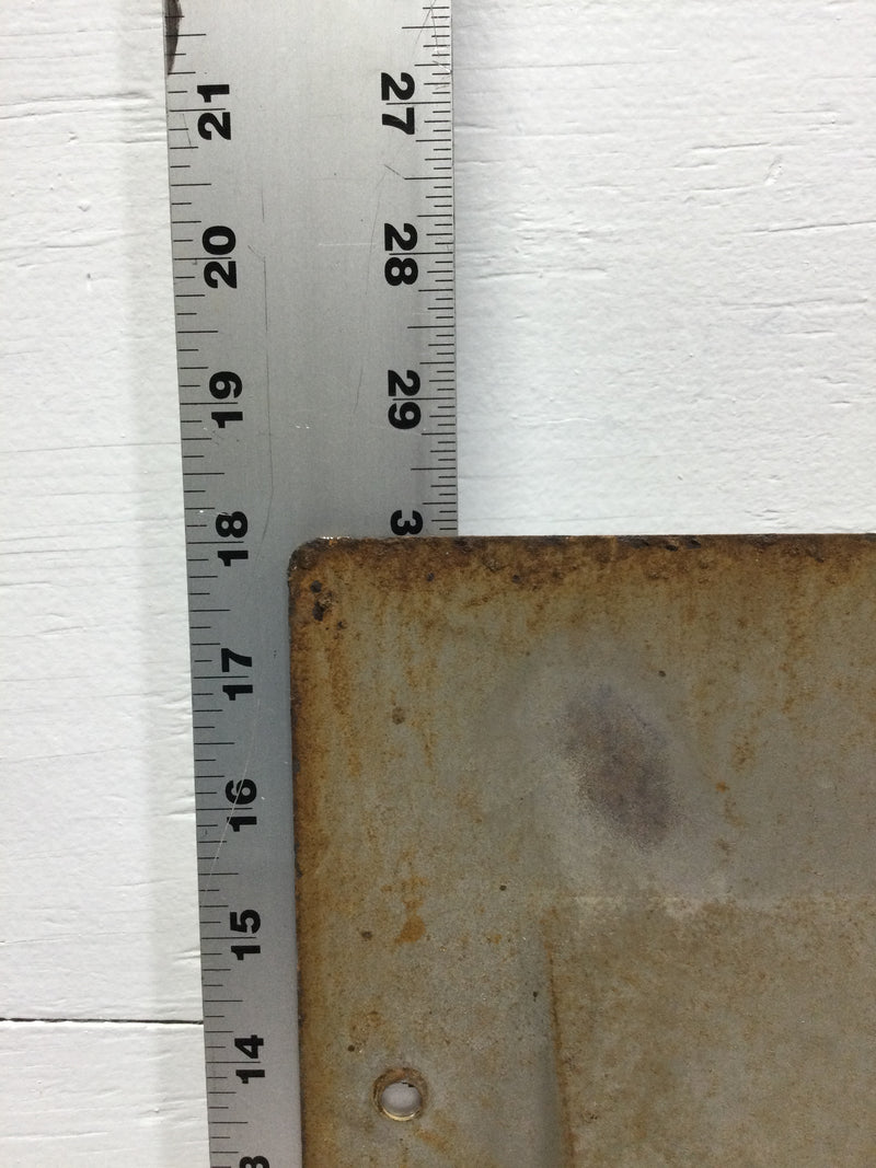 Eaton/Cutler-Hammer 8/16 Space Load Center Cover/Door Only  18" x 14 5/8"