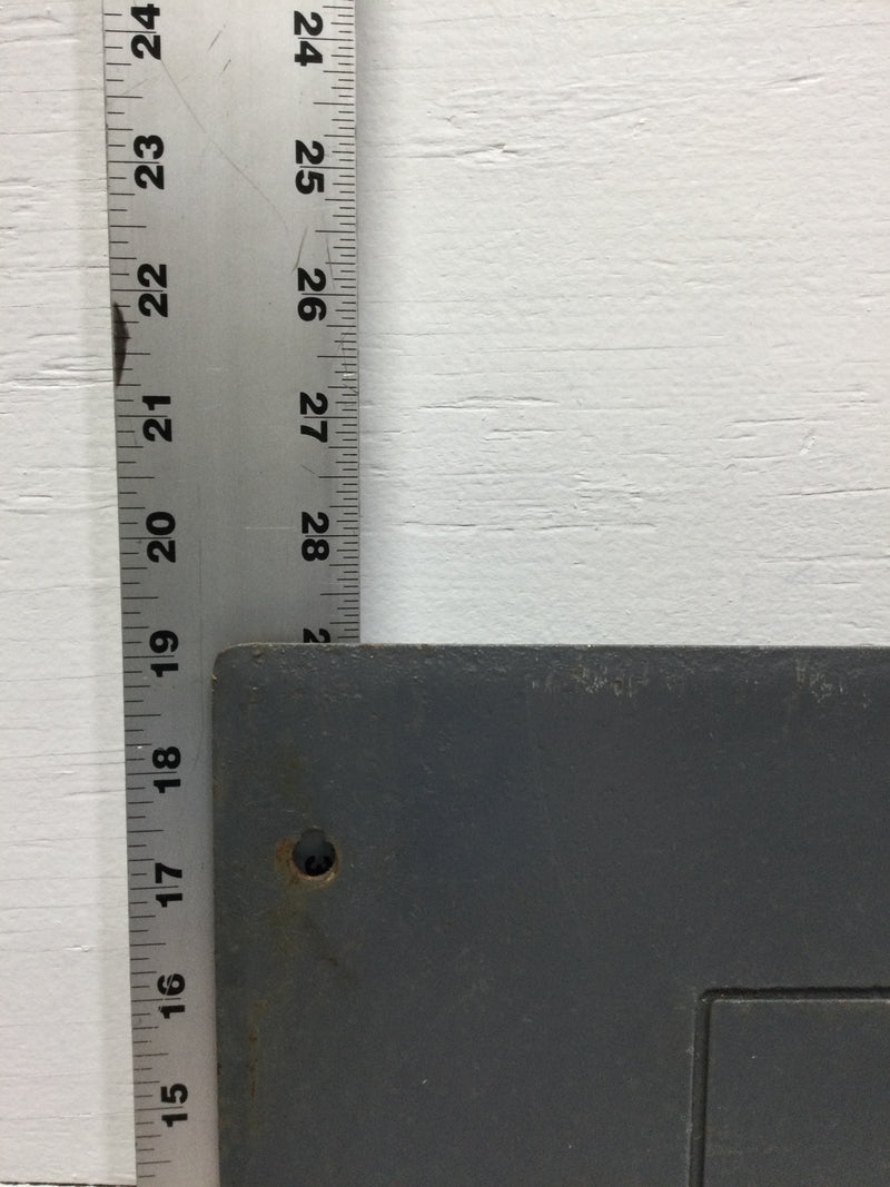Panel Cover/Door Only 12 Space w/Main 100 Amp 19 1/8" x 15 1/2"