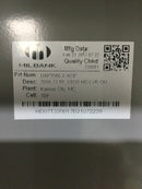 Milbank UAP3566-X-HSP 7 Terminal Ringless Large Closing Plate Lever Bypass Stainless Steel Hasp Aluminum Painted Wide Shell