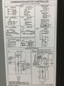 Eaton ECN1802EAB 30 Amp 3 Phase 120/208V Combination Starter W/Transformer