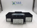 Wiremold/Legrand RFB4 Resource RFB 4 Compartment Floor Box 4 Gang on Grade